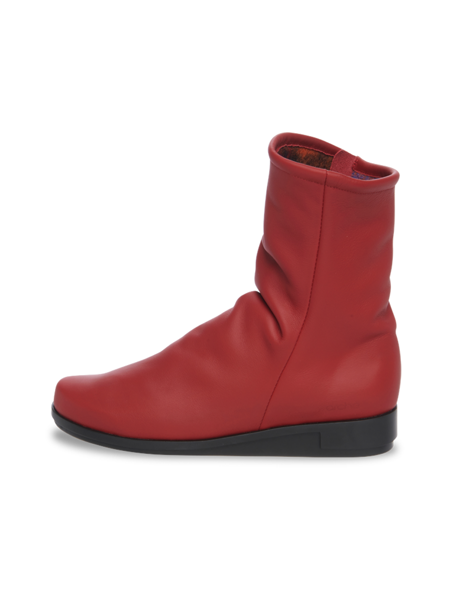 Bottines top transparentes plates